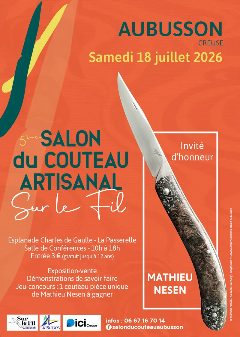 Salon du couteau Aubusson (Creuse)