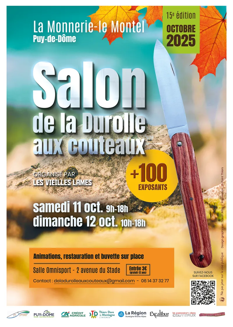 Salon de la Durolle aux couteaux